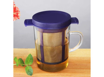 Set Verre Double Paroi (20cl) et Filtre à Thé Flottant FINUM