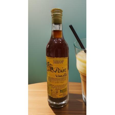 SIROP ARTISANAL POIRE-VANILLE 25CL BIO