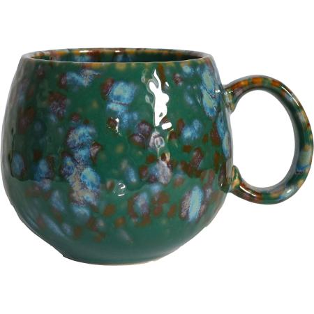 MUG BOULE 50CL VERT/BLEU