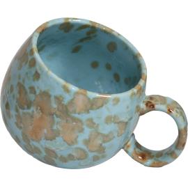 MUG PORCELAINE BOULE 50CL BLEU AZURE