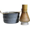 SET MATCHA PIERRE BLEU GRIS 