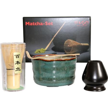 SET MATCHA LISERÉ MARON