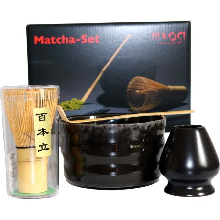 SET MATCHA NOIR BRILLANT 