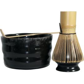 SET MATCHA NOIR BRILLANT 