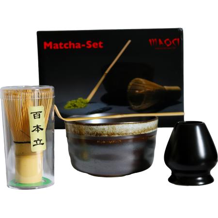 SET MATCHA MARRON MÉTALLISÉ 