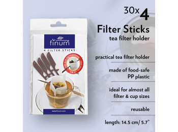 4 BÂTONS POUR FILTRE FINUM