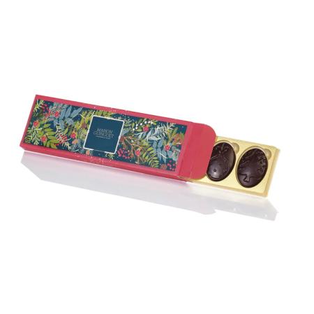 ETUI ECRIN 5 CHOCOLATS OVALES 40G