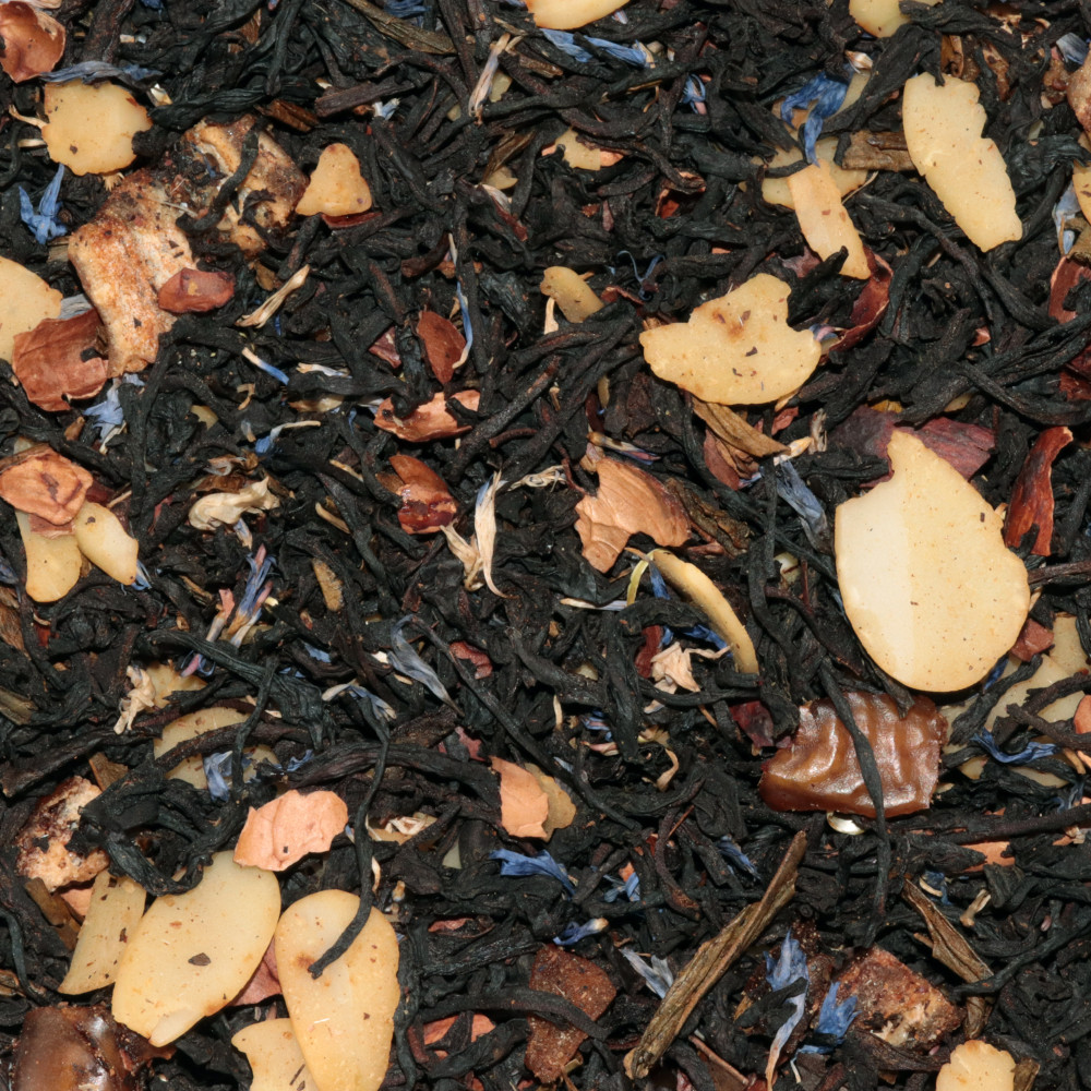 Thé noir Au Coin du Feu – Amande, Châtaigne & Cacao | MY SWEET TEA