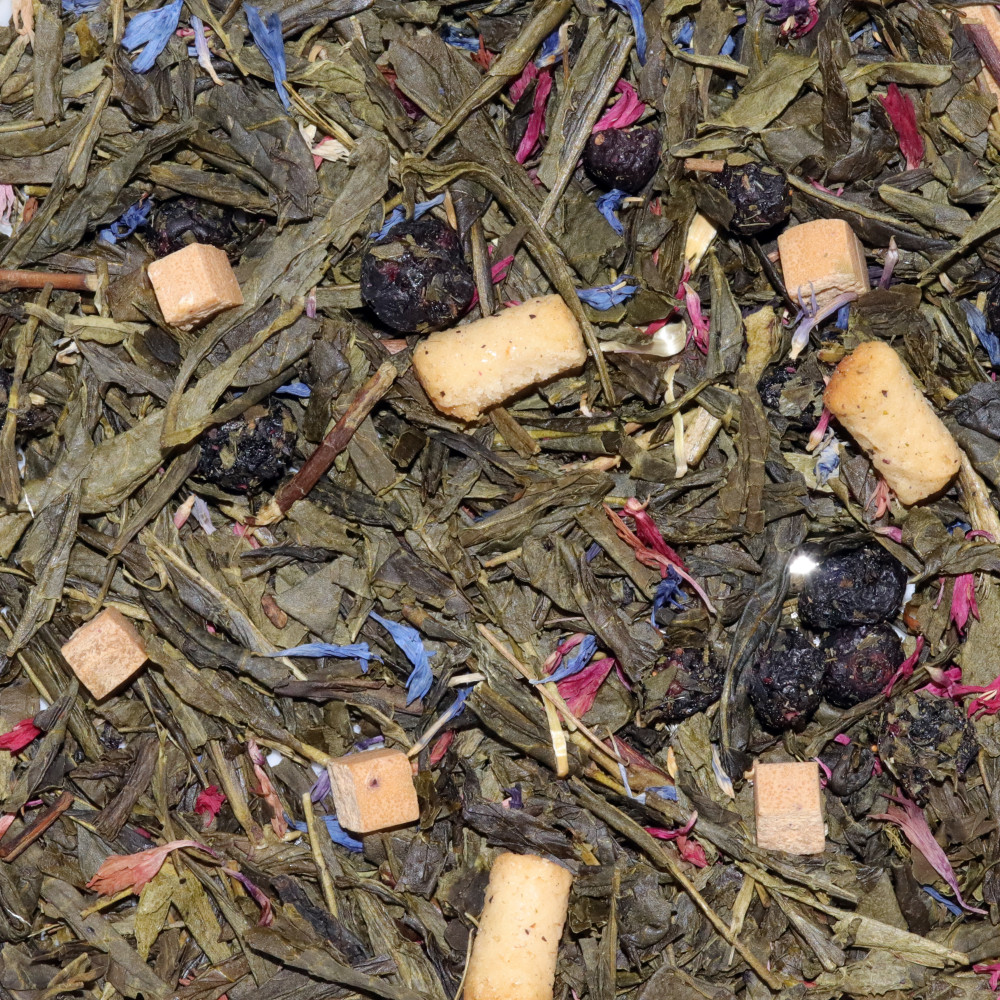 Thé Vert Le Thé des Courtisanes – Myrtille & Amaretti | MY SWEET TEA