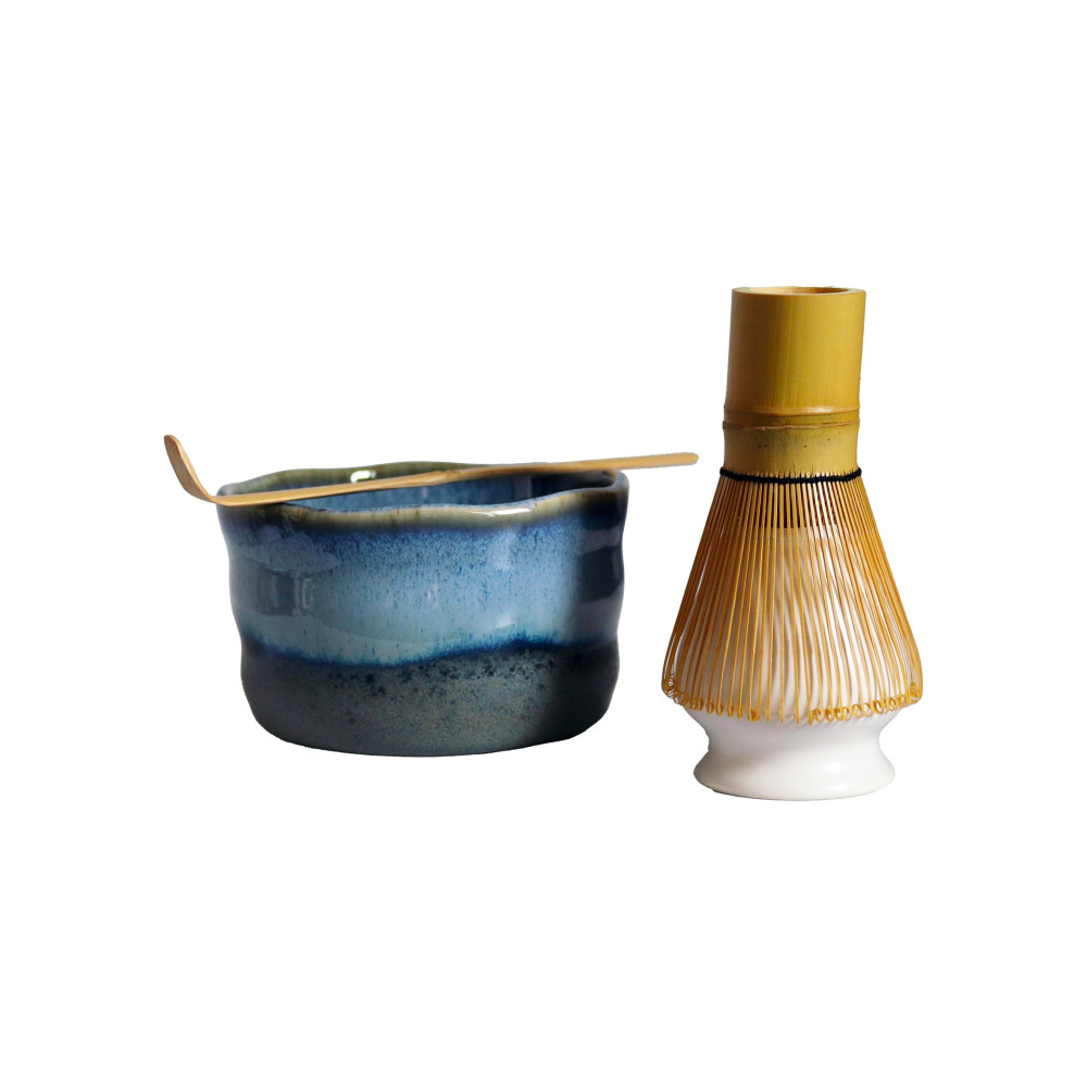 SET MATCHA GLACE BLEU GRIS