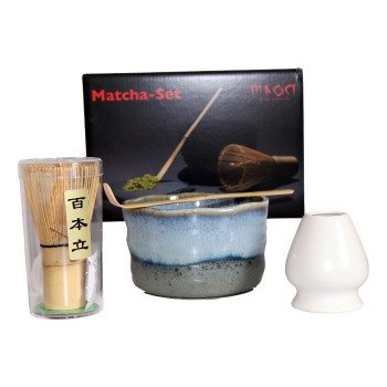 SET MATCHA GLACE BLEU GRIS