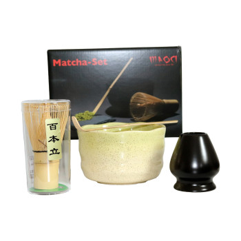 SET MATCHA JAUNE POUSSIN