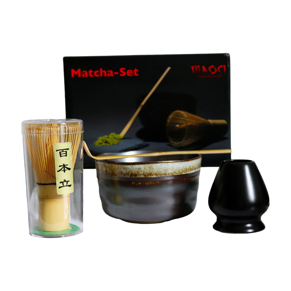 SET MATCHA MARRON MÉTALLISÉ