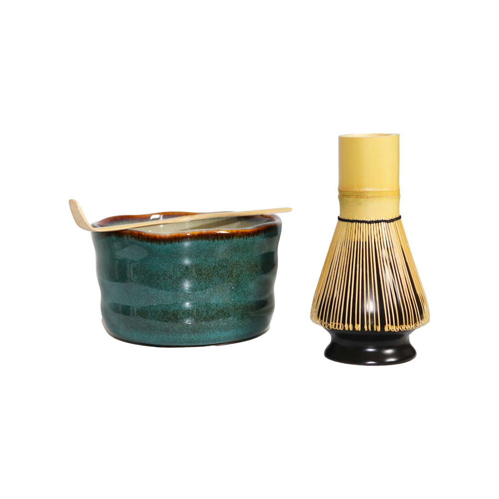 SET MATCHA LISERÉ MARON