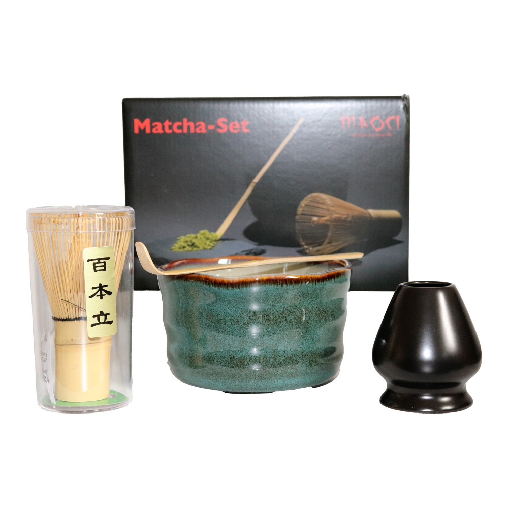 SET MATCHA LISERÉ MARON