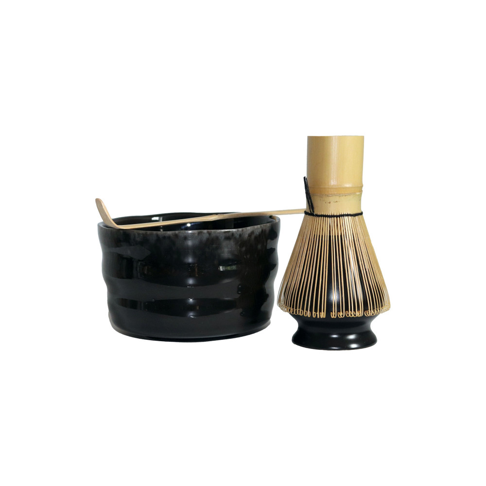 SET MATCHA NOIR BRILLANT