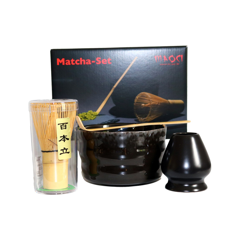 SET MATCHA NOIR BRILLANT