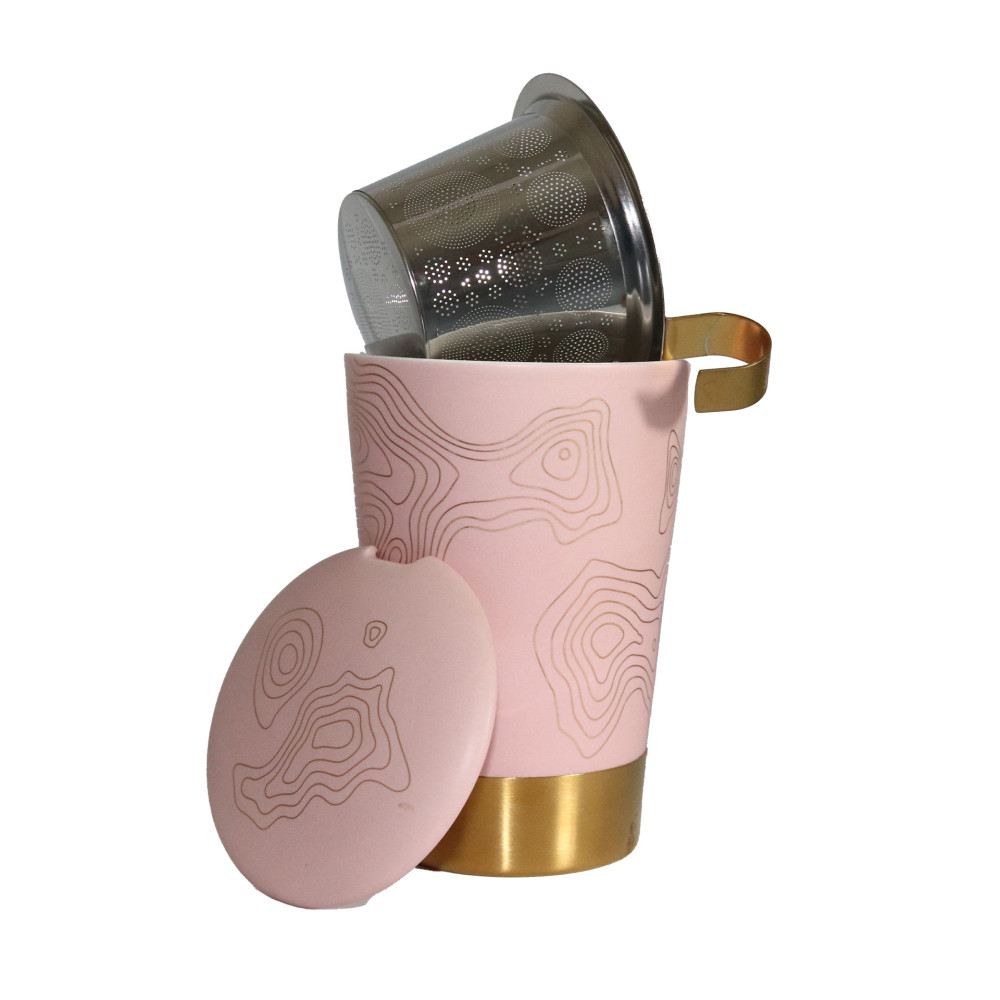 Tisanière TEAEVE Maps Rose