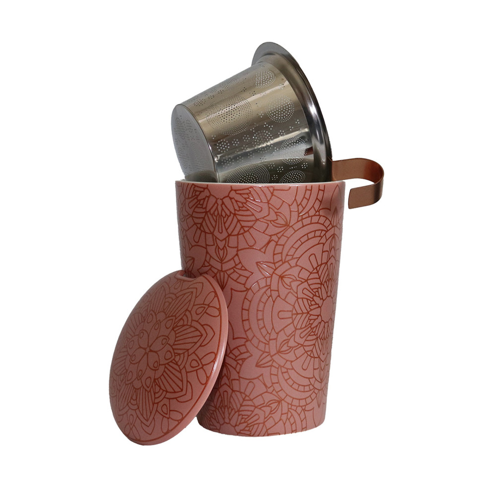 Tisanière TEAEVE Mandala Rose