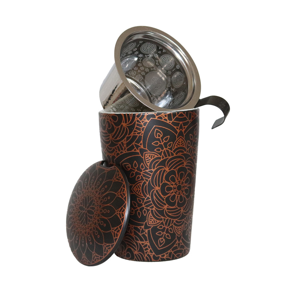 Tisanière TEAEVE Mandala Noir