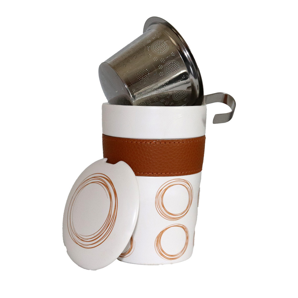 Tisanière TEAEVE Circular Cognac