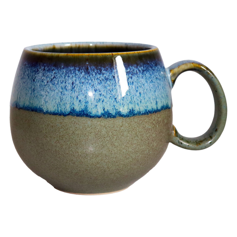 MUG BOULE 50CL BLEU/GRIS