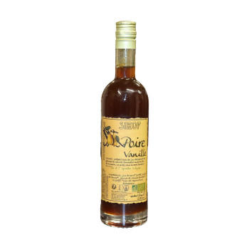 Sirop artisanal Poire-Vanille BIO 25cl