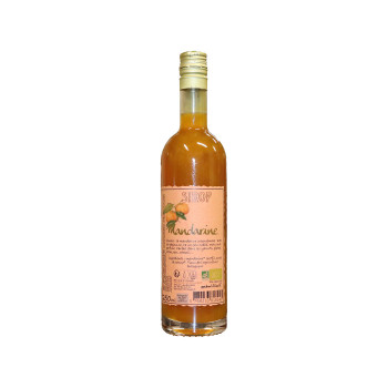 SIROP ARTISANAL MANDARINE 25CL BIO