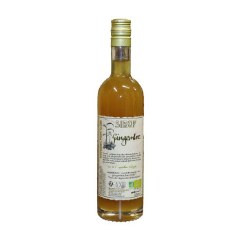 SIROP ARTISANAL GINGEMBRE 25CL BIO