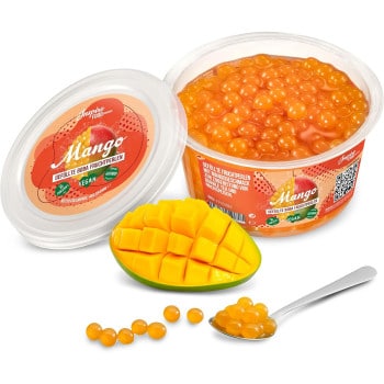 Perles de fruits Mangue 450 g, popping boba | MY SWEET TEA