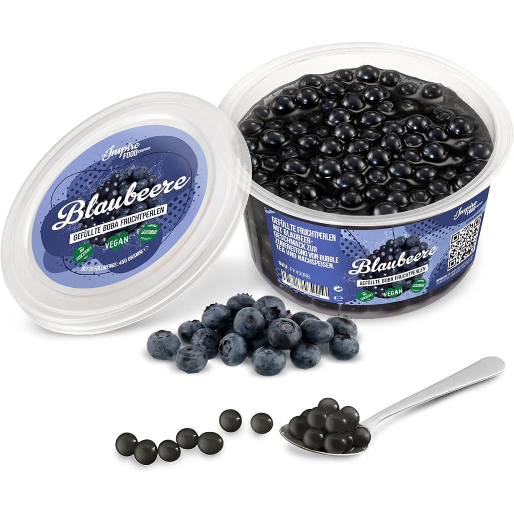 Perles de fruits Myrtille 450 g, popping boba | MY SWEET TEA