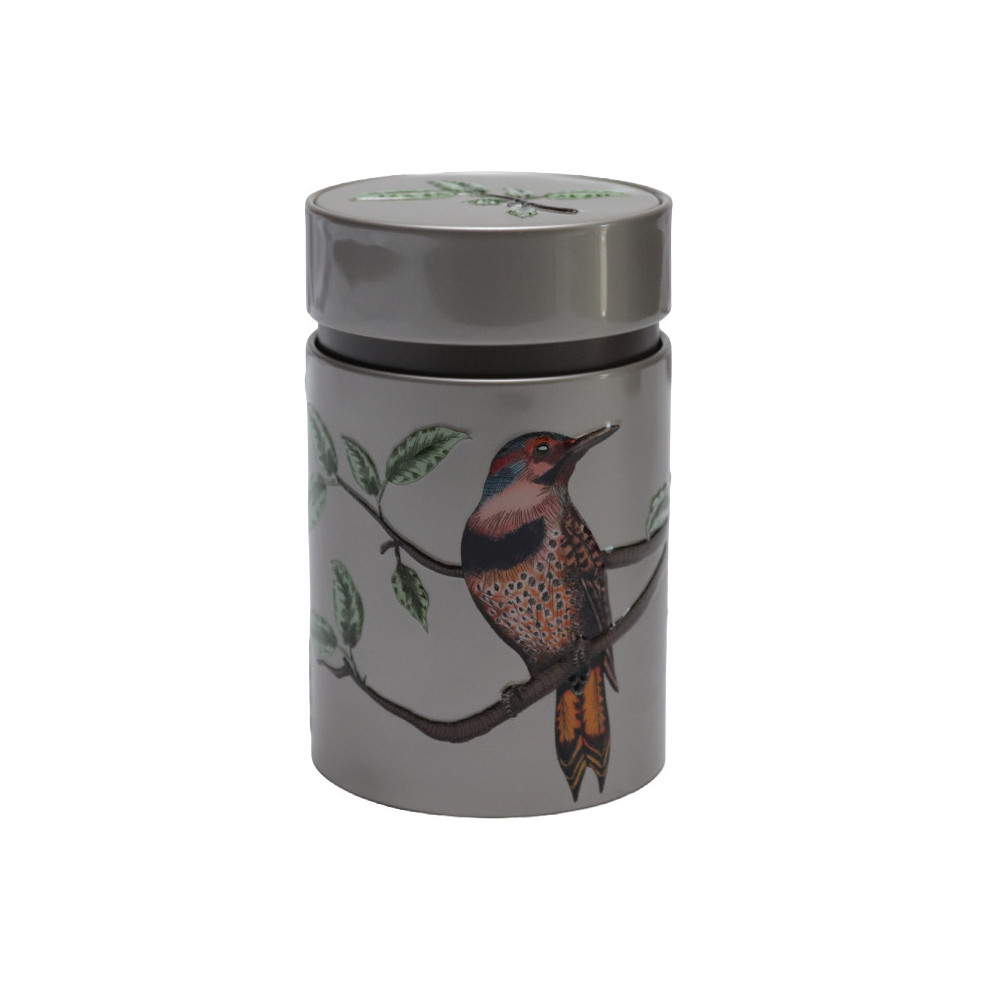 Boîte à thé BIRDS — Eigenart | Ronde, décor poétique & conservation optimale