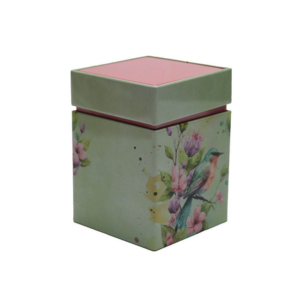 BOITE A THÉ METAL "KING FISHER" 150G