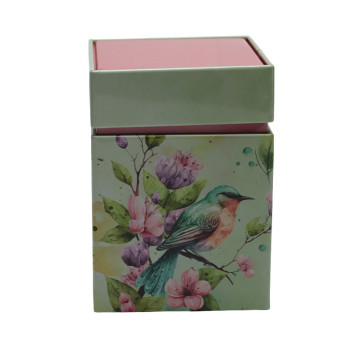 BOITE A THÉ METAL "KING FISHER" 150G