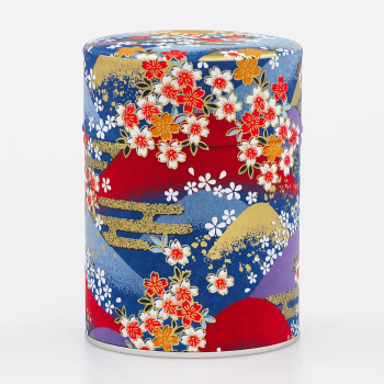 Boîte à thé Washi Esprit Céladon - Décorée main en France