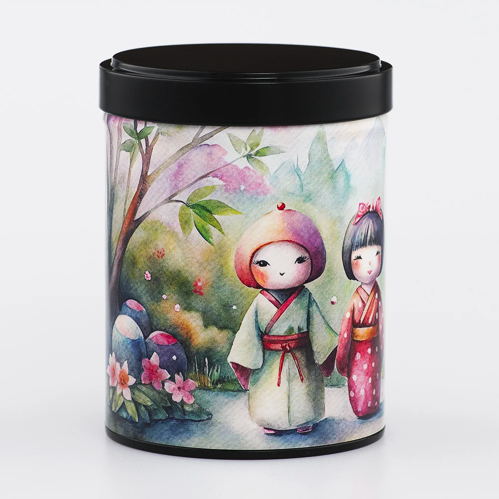 Boîte à thé Aijin Esprit Céladon - Empilable 100g