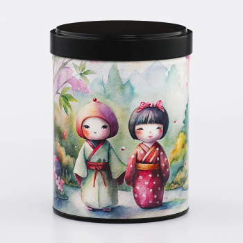 Boîte à thé Aijin Esprit Céladon - Empilable 100g