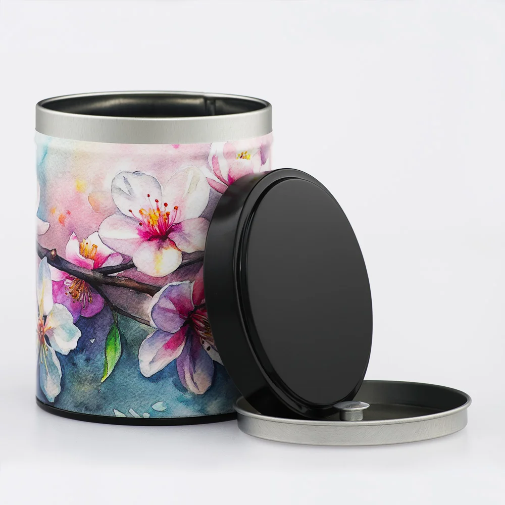 Boîte à thé Cherry Blossom Esprit Céladon - Empilable 100g