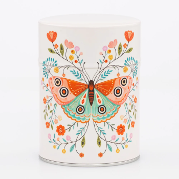 Boîte à thé Azuré Esprit Céladon - Décor papillon 100g