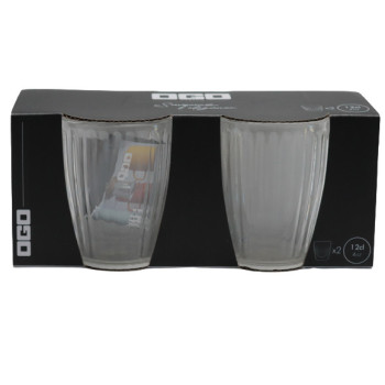 Verres double paroi Héra 12cl OGO Living - Lot de 2