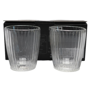 Lot de 2 verres double paroi Héra 25cl OGO Living - Design Moderne
