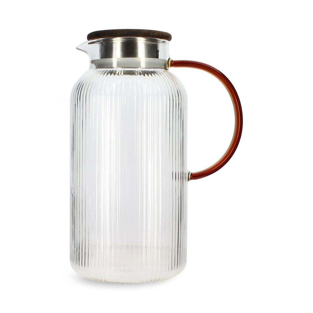 CARAFE EN VERRE KARL AMBRE 2L