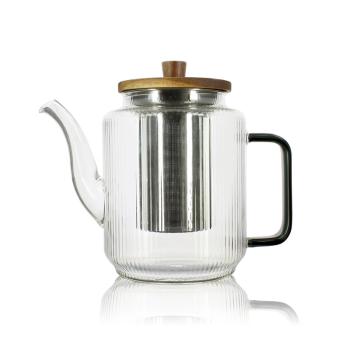 THEIERE KARL 1.2L EN VERRE GRAPHITE