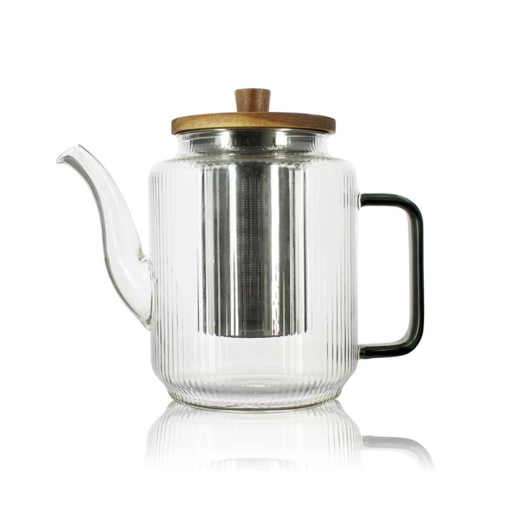 THEIERE KARL 1.2L EN VERRE GRAPHITE