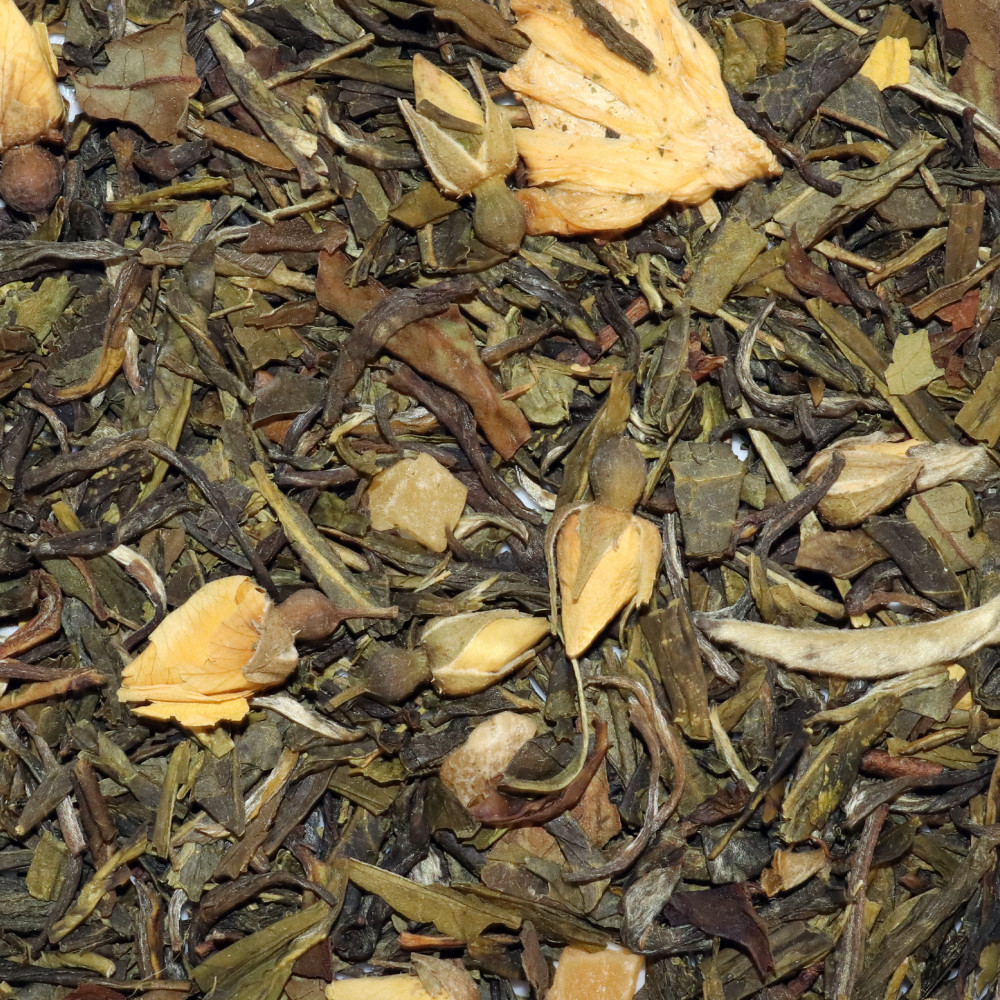 Thé vert & blanc Passion Enjouée — Poire, Passion | MY SWEET TEA