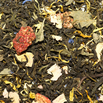 Thé Vert Bio Fraise & Basilic - Fraisilic Bio