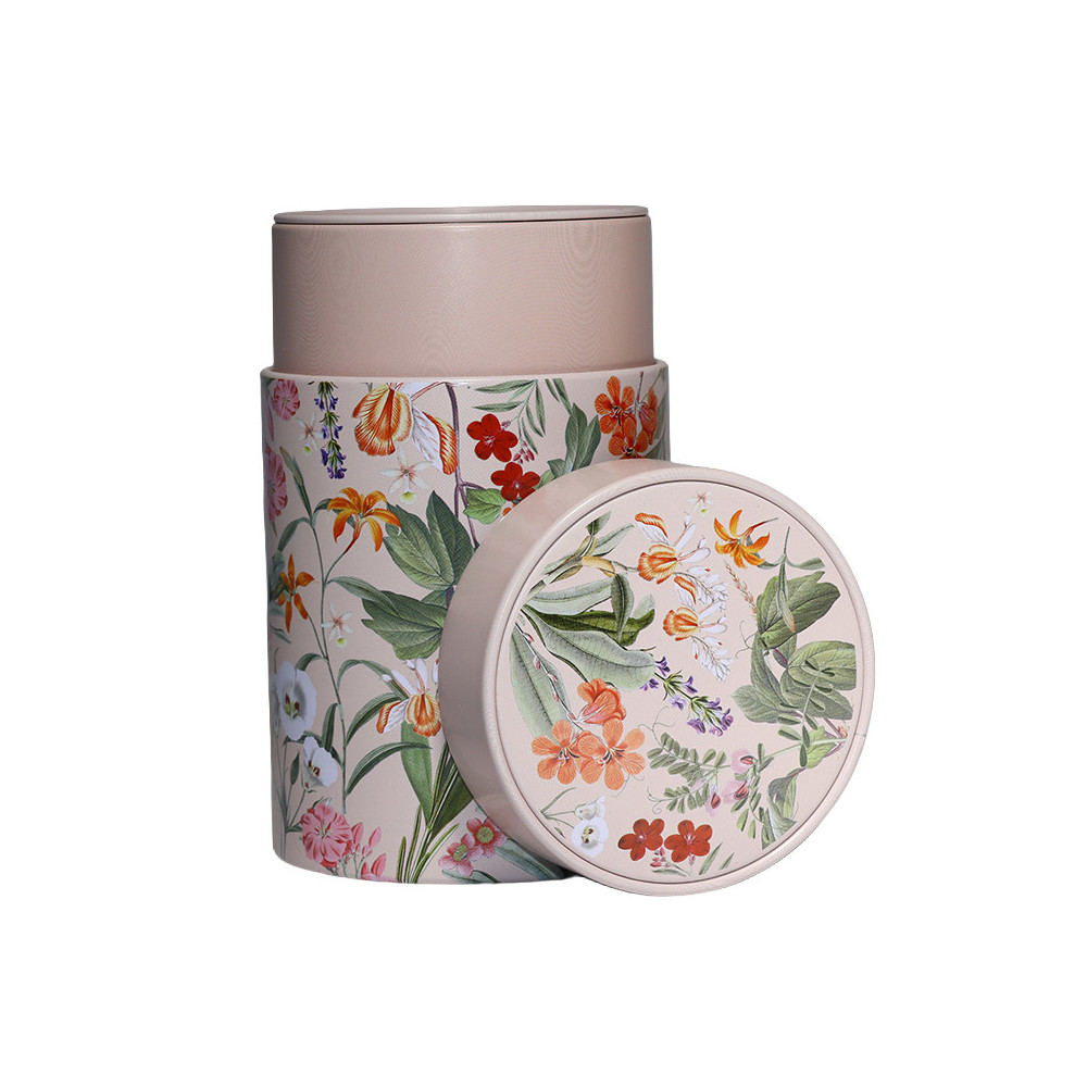 Boîte à Thé MIRA Eigenart - Double Couvercle Hermétique 150g (Rose ou Vert)