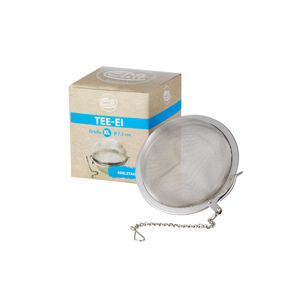 Boule à thé XL 7,5 cm Cha Cult — Inox | MY SWEET TEA