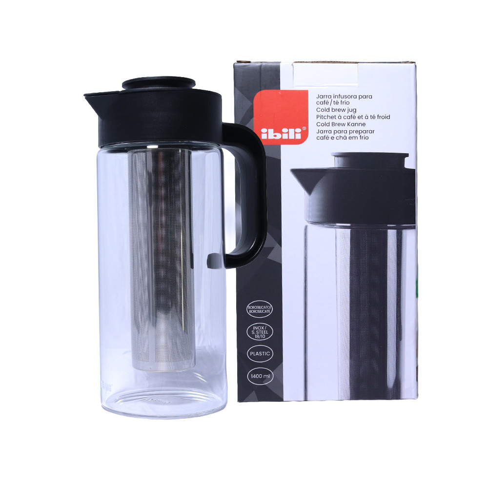 Carafe Thé Glacé IBILI 1,5 L Borosilicate + Filtre | MY SWEET TEA
