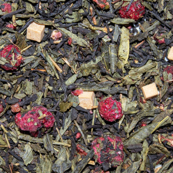 Thé Vert Noir Caramel Fruits Rouges Lovely | MY SWEET TEA